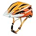 Produktbild Fahrradhelm Helm Cratoni Pacer. orange-white matt - Visier weiß. Gr. S-M (54-58 cm)