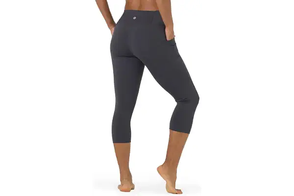 LAPASA Leggins Mujer Cintura Alta Fitness, Mallas de Deporte con Bolsillo, Pantalón Deportivo Elásticos y Transpirable, Leggings Push Up para Running Yoga y Ejercicio L01R1/L09R1/L32R1