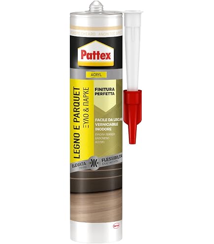 Sigillante Per Pavimenti Soudal Parquet E Legno | Stucco Per Giunti E Fessure | Legno Duro E Laminato