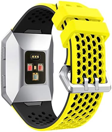 YaYuu Fitbit Ionic Band with Fastener Ring, Soft Silicone Adjustable Sport Strap Replacement Wristband for Fitbit Ionic Smart Watch