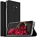 Produktbild Samsung Galaxy A8+ Hülle, Samsung Galaxy A8 Plus 2018 Hülle, iBetter Flip Kompletter Hüllen Magnetverschluss und Standfunktion Hüllen Schutzhülle für Galaxy A8 Plus Dual SIM SM-A730F/DS Smartphone (Schwarz)