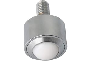 ‎CNBTR CNBTR 15 mm Kugeldurchmesser, Umlenklager, Kugelfangrolle, M8-Gewinde, 45 kg Traglast