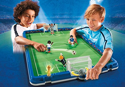 PLAYMOBIL - 9298 - Stade Foot Transportable FIFA - Russie 2018™
