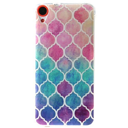 Nancen HTC Desire 820 (5,5 Zoll) Ultral Slim Weich TPU Silikon Case / Hülle / Handyhülle Backcover. Anti-Kratz und Anti-Staub.