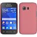Produktbild PhoneNatic Case für Samsung Galaxy Young 2 Hülle rosa gummiert Hard-case für Galaxy Young 2 + 2 Schutzfolien