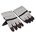 Produktbild Nicht-Kuhfell-Halbleder-Arbeitshandschuhe Anti-Slip Free Size PU Canvas