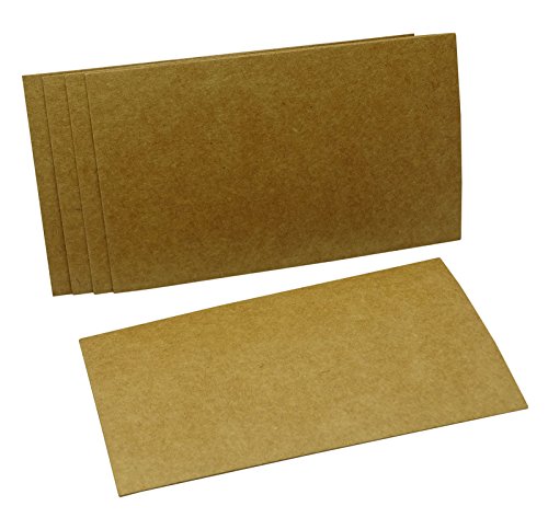 Zebra Kraftpapier Recycled Message Card Wortkarte Visitenkarte Papier Büro Stationär – Packung mit 50 Stück - 3