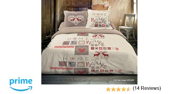 Housse De Couette Montagne Rouge