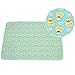 Malloom® Waterproof Baby Changing Pads kids Mat Cover Burp Breathable (Green)