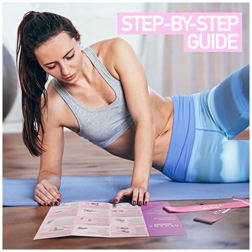 Athena Fitnessbander Fitnessband Mit Trainingsanleitung Und