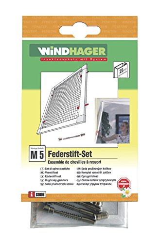 Windhager Zubehör Federstift-Montageset, 4 Stück - 5