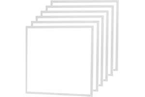 Ledvion - 6X Panneau LED, 60x60, 36W, 4000K, UGR <22, 100lm/W, Luminaire encastré inclus, Garantie 3 ans