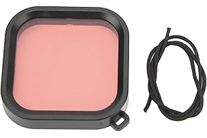 YUNSEITY Filtro da Immersione per 11 10, Custodia Impermeabile, Correzione del Colore, Accessori per Fotografia Subacquea Snorkeling Subacquea (Rosa)
