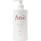 fino Hair RESTORE Keratin Shampoo No.1 300 ml - damaged hair | Biotin, Panthenol, Aloe Vera, Argan, Coconut and Caffeine - Si
