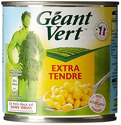 Géant Vert - Maïs Extra Tendre 300 g - Lot de 6