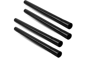 Emiif 4 varillas de extensión de 35 mm ID para Karcher A2004, MV3, WD3, tubo de extensión para aspiradora, pieza de repuesto
