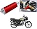 Auto Pearl Premium Quality High Performance Bike Exhaust Muffler Silencer Triangle Red For - Honda CD RS.2899.00