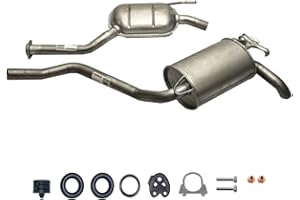 ‎FERROZ Ferroz Export Ersatz für Auspuffanlage Auspuff ab Kat Mercedes Benz 190 (W201) E 1.8 E 2.0 + Montagesatz