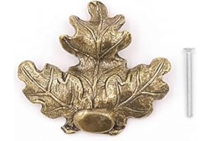 GTK - Geweihe & Trophäen KRUMHOLZ 1 Hoja de Roble con Rosca y Tornillo