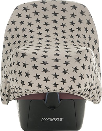Janabebe® ** Dark Sky ** Universal Verdeck / Dach für Maxi Cosi/Babyschale Gruppe 0+ als Sonnenschutz / Windschutz / SonnenDach / Sonnenverdeck - 5
