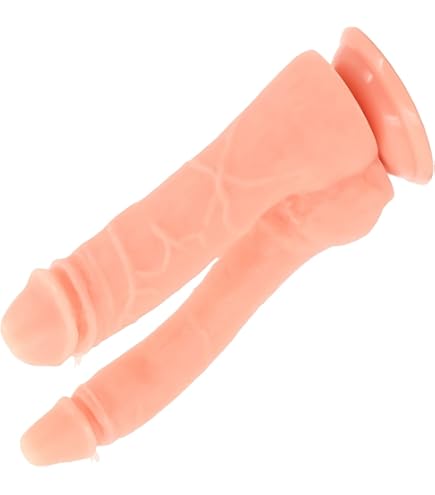 FOPS Dildo Doppio Realistico per Doppia Penetrazione Vaginale Anale Donna  con Ventosa Potente Flessibile Sex Toy per Stimolazione Profonda Mani  Libere Piacere Intenso da Sola D27 : Amazon.it: Salute e cura della