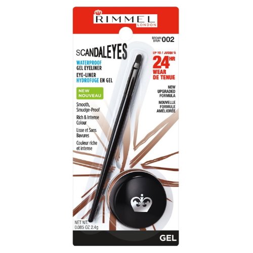 RIMMEL LONDON ScandalEyes Waterproof Gel Eyeliner - Brown