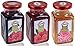 Seyidoglu Cherry, Raspberry and Rose Jams, 380 Grams, Set of 3 RS.693.00