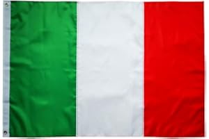 TCTOHZNG Bandiera italiana（60x90）cm -Bandiera Italia resistente alle intemperie Oxford 210D versione Premium Adatto per uso interno ed esterno Italian Flag (60 * 90)