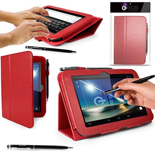 G-HUB TschUDLSTDCase - Funda para Tesco Hudl 7, rojo [Importado]