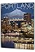 Produktbild Blechschild XXL Stadt Portland USA