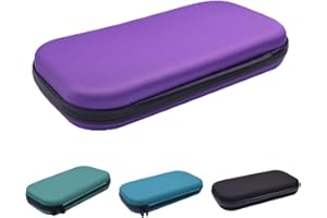 CVERY Stethoscope Carry Case - Medical Organizer Stethoscope Hard Protective Storage Box - EVA Case Travel Bag Doctor & Nurse Accessories (Purple)