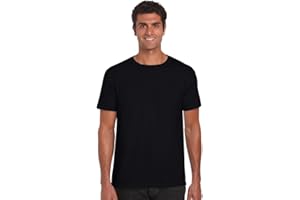 Gildan Men's Adult Softstyle Crew Neck 64000 Regular Fit Short Sleeve T-Shirt