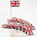amscan International Lot de 50 Cure-Dents avec Drapeau Britannique