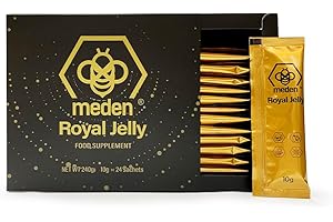 MEDEN 100% Pure Royal Jelly Honey, Premium Fresh Nutritional Supplements, (Gift Box), Original & Pure Royal Jelly Honey