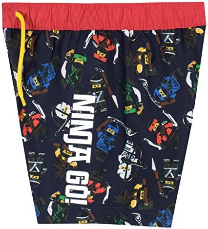 LEGO Ninjago Boys Ninja Go Swim Shorts Ages 4 To 13 Years