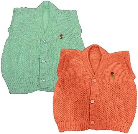 Montu Bunty WearNew Born Baby Woollen Vest Inner Wear Bandi