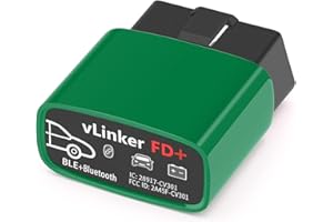 ‎VLINKER vLinker FD+ OBD2 Bluetooth Scan Tool, Diagnose Codeleser für iOS, Android und Windows - Made for for-Scan Grün …