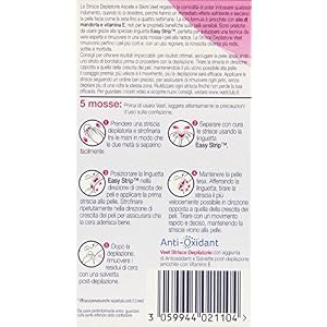 Veet Armpit Strips & Bikini, 1 Pack (16 Strips + 4 Wipes) - Image 4