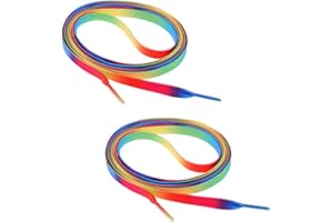 SM SunniMix Roller Skates Laces, Shoe Laces Replacement for Hockey Skae, Ice Skates Boots Strings, Adults Kids Skating Equipment Accessories, 180cm