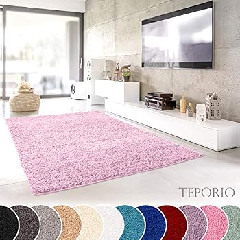 Casa Pura Shaggy Teppich Barcelona Weicher Hochflor Teppich Fur