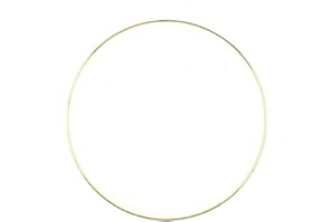 DRAGONAUR-HOME DECOR Dragonaur 1 pieza DIY guirnalda atrapasueños anillos de metal aros de hierro círculo floral corona de metal macramé anillos atrapasueños anillos de manualidades 35 cm