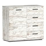 sideboard shabby chic Die Schubladenkommode verfügt über 4 Schubladen. Somit ist ausreichend Stauraum für kleinere Dinge wie z.B. Zeitschriften, Tischdecken oder elektronische Geräte vorhanden