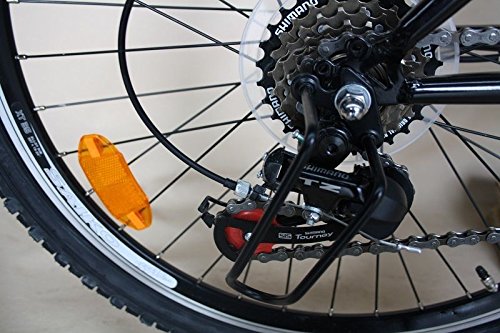 26 Zoll Mountainbike 18 Gang Shimano Vollgefedert Fahrrad mit Beleuchtung StVZO - 6