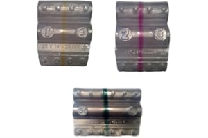 ITERNET Blister per monete euro - Kit 180 blister portamonete misti da 1 euro, 2 euro e 50 centesimi (3 x 60) + omaggio