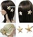 2 x Real Starfish Hair Clips Sea Shell Mermaid Boho Star Fish Beach Festival O27 *EXCLUSIVELY SOLD BY STARCROSSED BEAUTY*