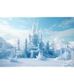 Toile De Fond Photographie 1,5x1m Neige Montagne - Paysage Hiver Ski Snowboard Pour Photos Vacances