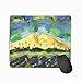 Produktbild Mouse pad Mountain Village Background Large Snow Mountain Foreground There coniferous Forest Calmness Concept steelseries Keyboard