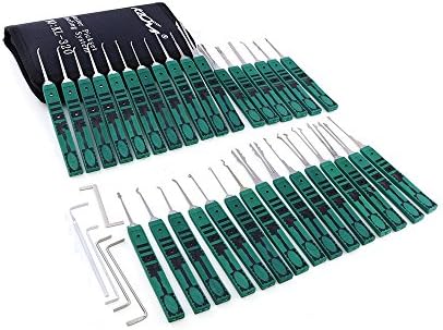 DBH 32Pcs Lock Pick Training Kit with Tension Tools,Locksmith Professional Tools
