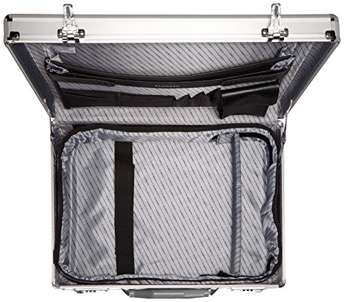 Alumaxx Laptop-Attach  koffer Kronos Aktentasche  Silber