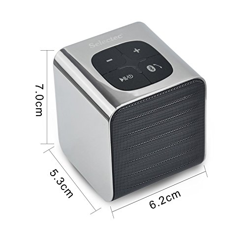 SELECTEC-Portable-Bluetooth-Speaker-Mini-Wireless-Speaker-for-Apple-iPad-iPhone-smartphones-Samsung-Galaxy-Silver
